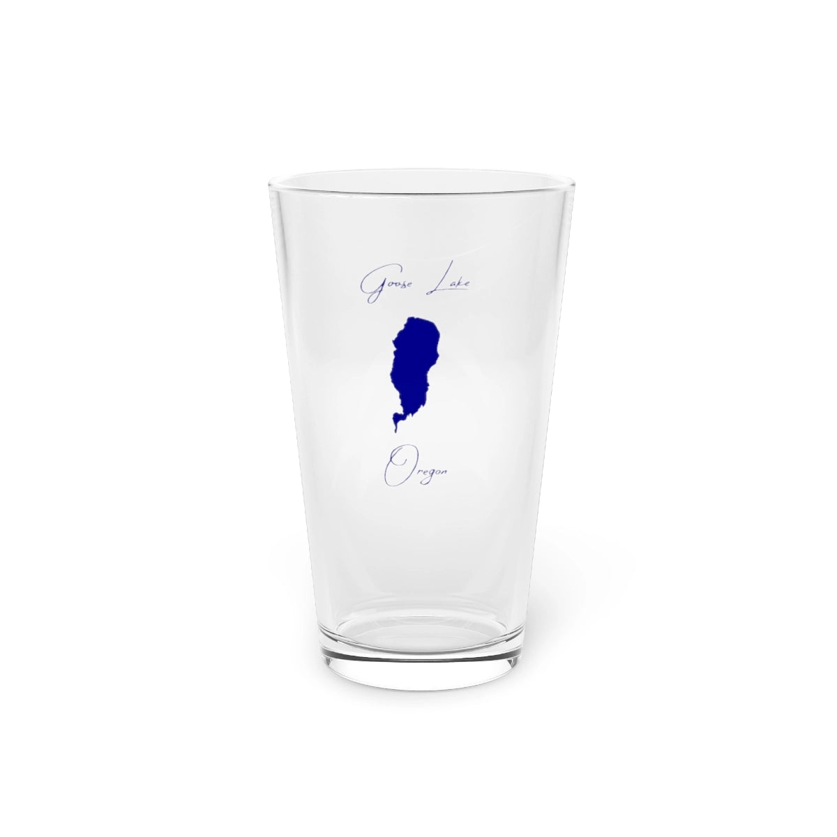 Oregon  Goose  Lake  16oz  Pint  Glass  front  position  view  from  front  16oz.webp