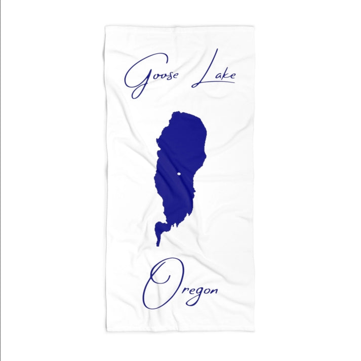 Oregon  Goose  Lake  Beach  Towel  front  position  view  from  front  36  x  72.webp