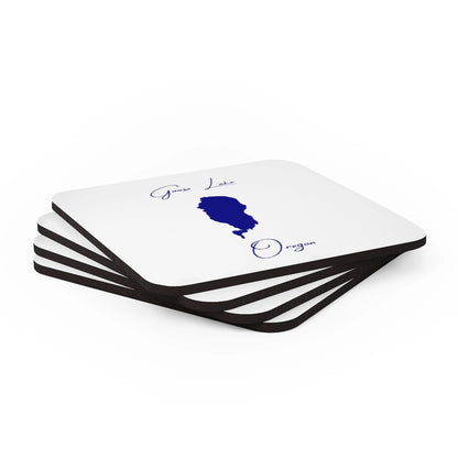 Oregon  Goose  Lake  Coaster  Set  front  position  view  from  stacked  3.75  x  3.75.webp