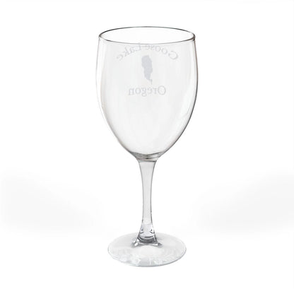 Oregon  Goose  Lake  Engraved  Wine  Glass  other  position  view  from  back  10.5oz.webp