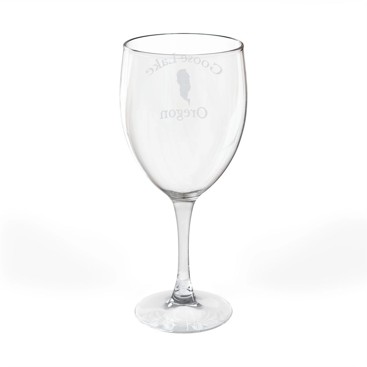 Oregon  Goose  Lake  Engraved  Wine  Glass  other  position  view  from  back  10.5oz.webp