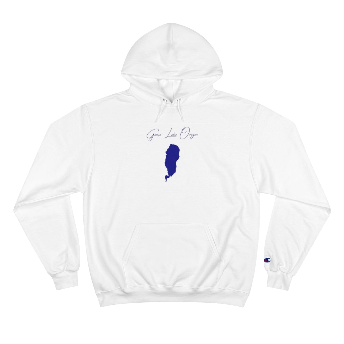 Oregon  Goose  Lake  Hoodie  front  position  view  from  front  white.webp