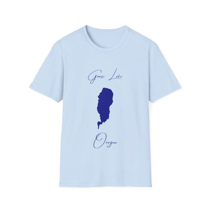 Oregon  Goose  Lake  T-shirt  front  position  view  from  front  light  blue.webp