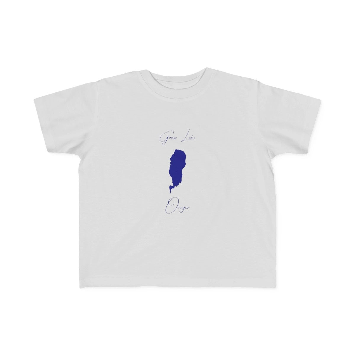 Oregon  Goose  Lake  Toddler  T-shirt  front  position  view  from  front  silver.webp
