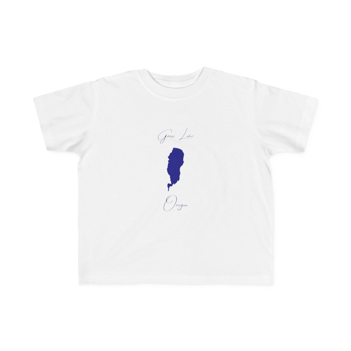Oregon  Goose  Lake  Toddler  T-shirt  front  position  view  from  front  white.webp