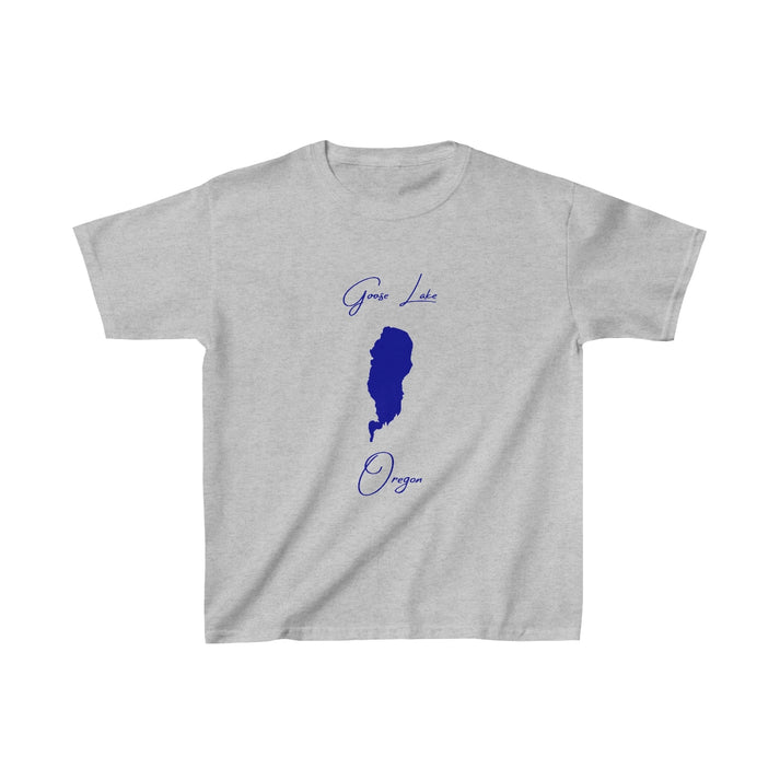 Oregon  Goose  Lake  Youth  T-shirt  front  position  view  from  front  sport  grey.webp
