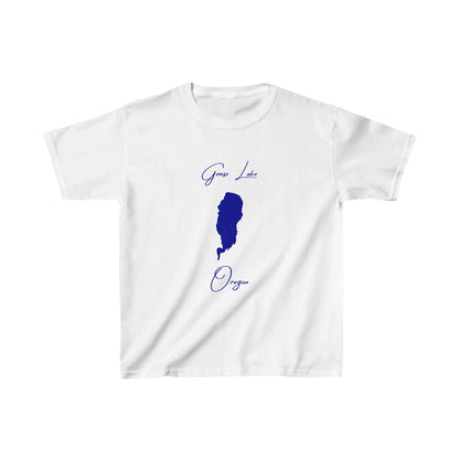 Oregon  Goose  Lake  Youth  T-shirt  front  position  view  from  front  white.webp