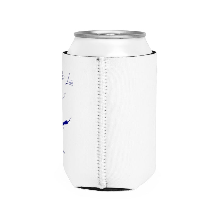 Oregon  Green  Peter  Lake  Can  Koozie  all  position  view  from  right  white.webp