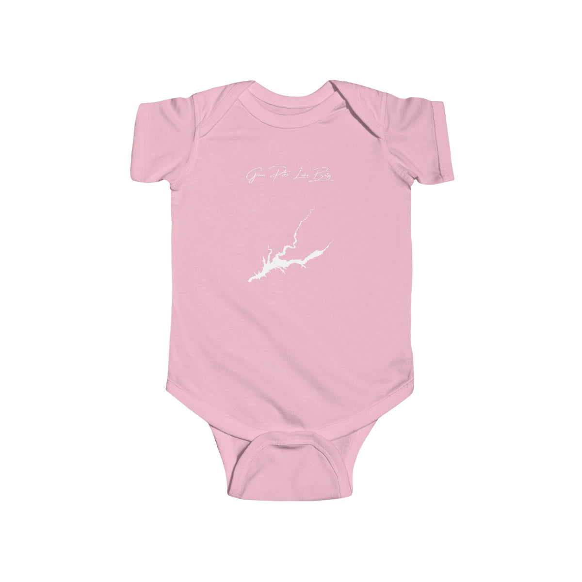 Oregon  Green  Peter  Lake  Onesie  front  position  view  from  front  pink.webp