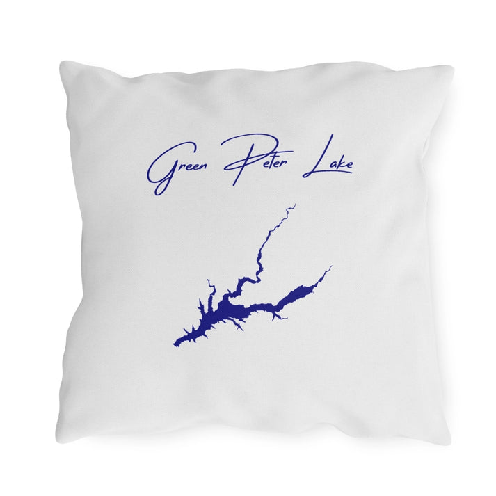 Oregon  Green  Peter  Lake  Outdoor  Pillow  back  position  view  from  back  18  x  18.webp