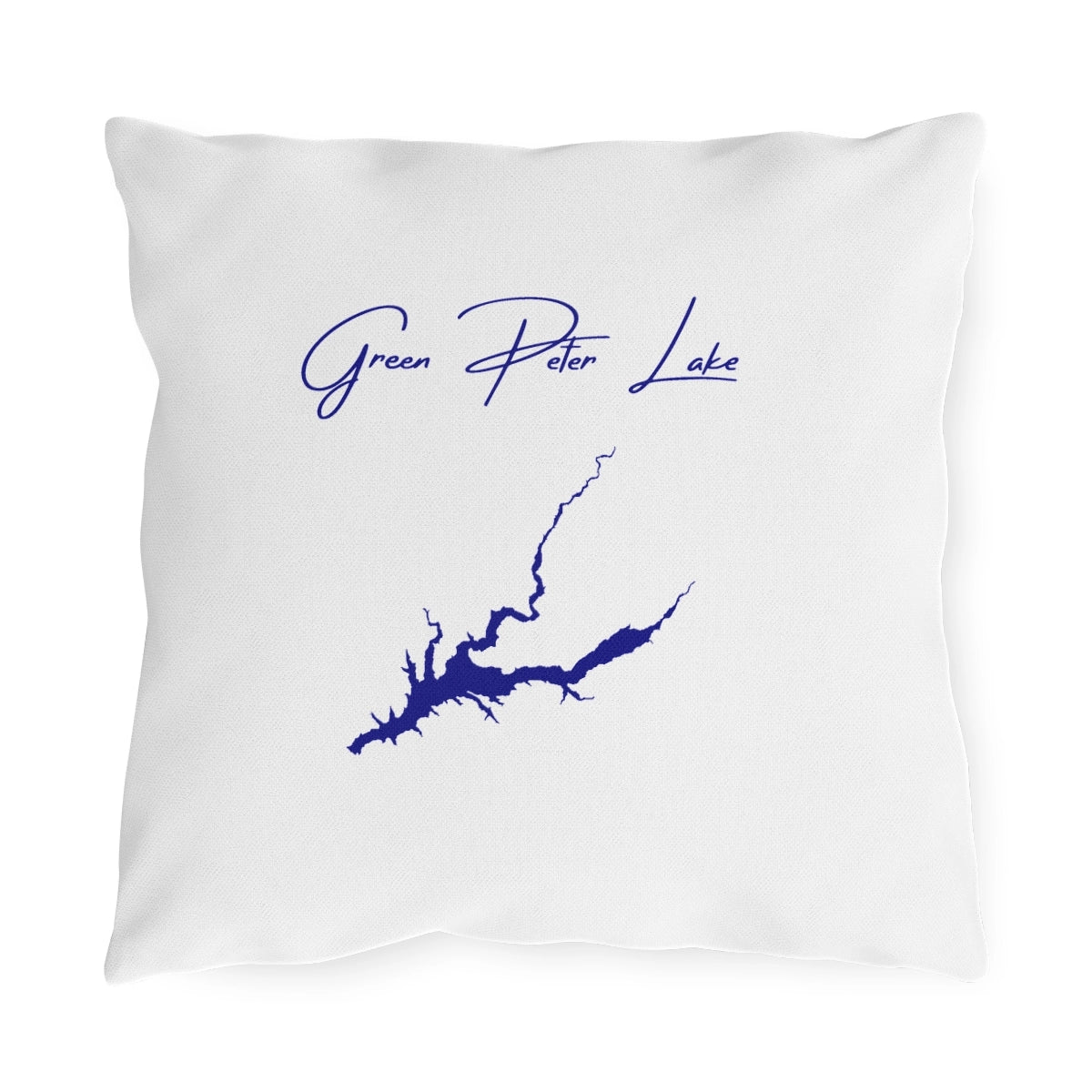 Oregon  Green  Peter  Lake  Outdoor  Pillow  front  position  view  from  front  16  x  16.webp
