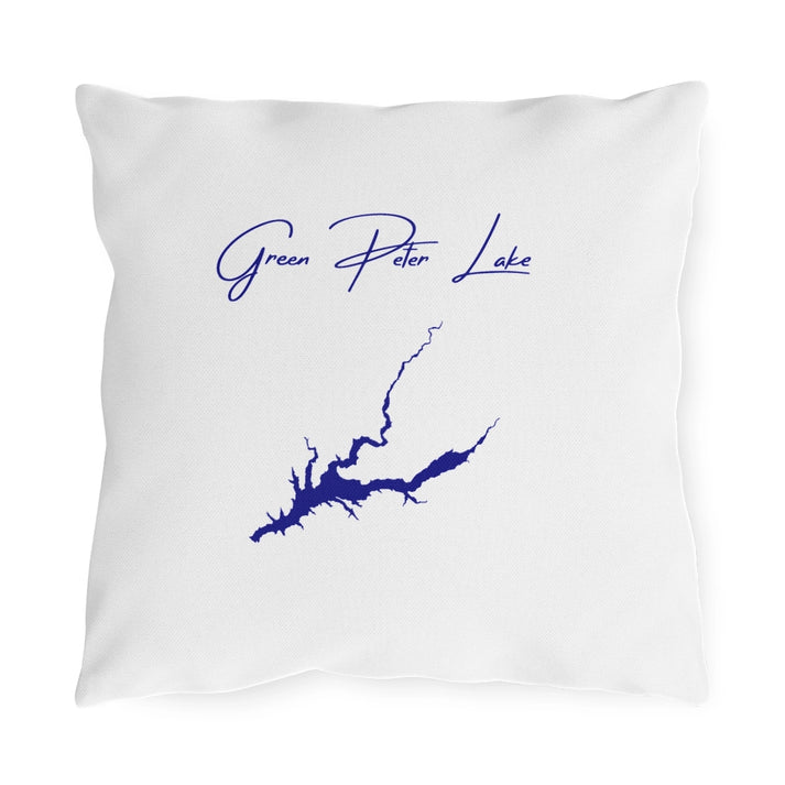 Oregon  Green  Peter  Lake  Outdoor  Pillow  front  position  view  from  front  16  x  16.webp
