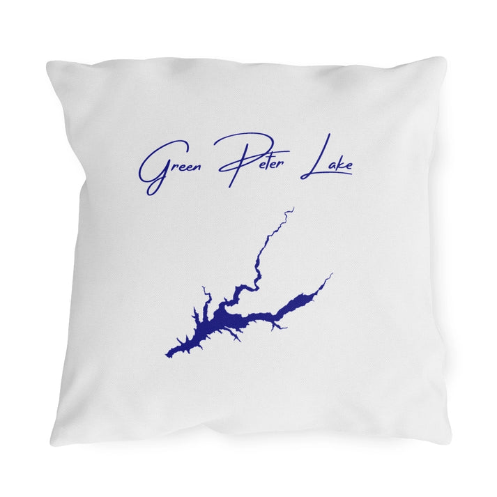 Oregon  Green  Peter  Lake  Outdoor  Pillow  front  position  view  from  front  18  x  18.webp
