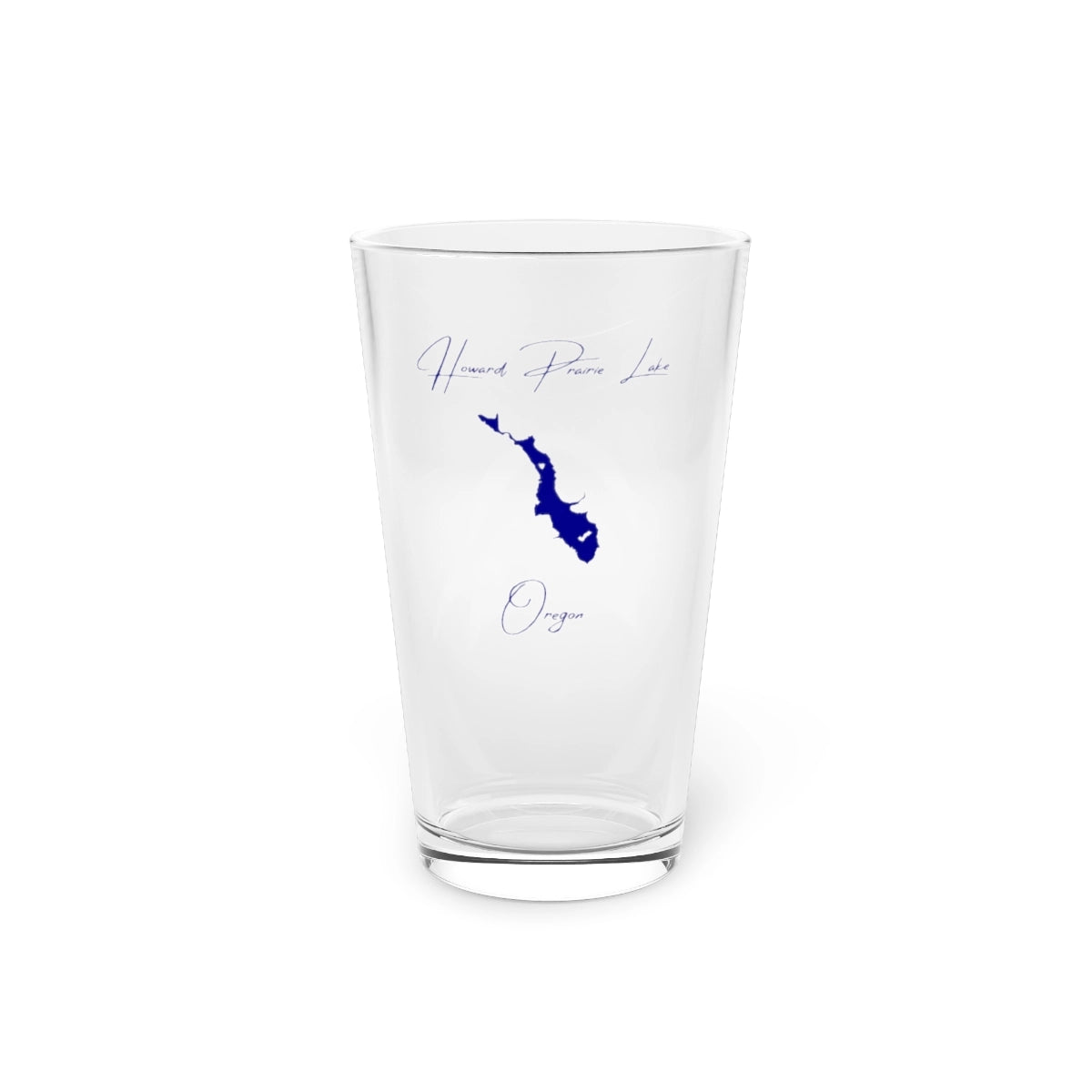 Oregon  Howard  Prairie  Lake  16oz  Pint  Glass  front  position  view  from  front  16oz.webp