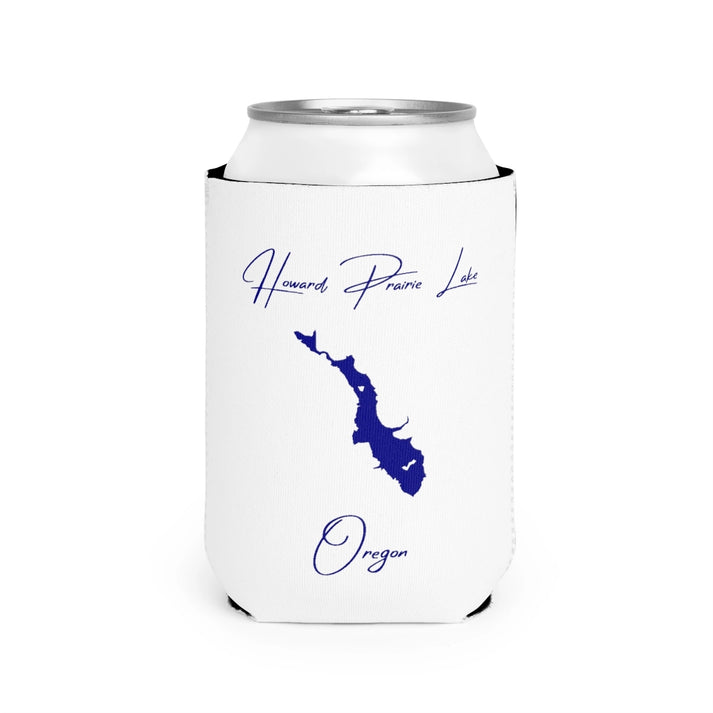 Oregon  Howard  Prairie  Lake  Can  Koozie  front  position  view  from  front-2  white.webp
