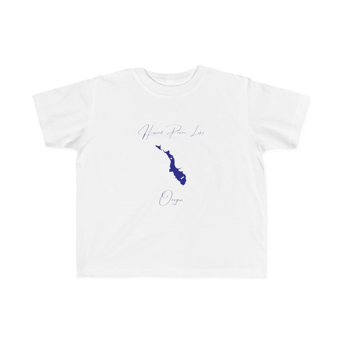 Oregon  Howard  Prairie  Lake  Toddler  T-shirt  front  position  view  from  front  white.webp