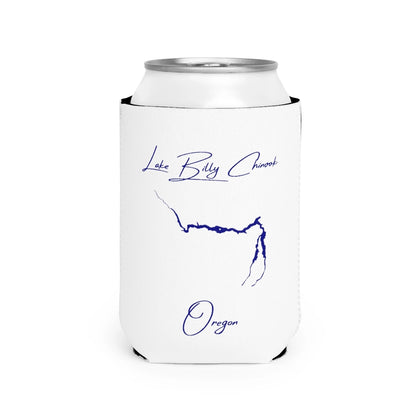 Oregon  Lake  Billy  Chinook  Can  Koozie  front  position  view  from  front-2  white.webp