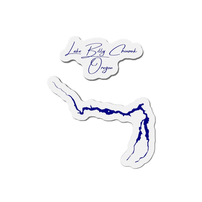 Oregon  Lake  Billy  Chinook  Die  Cut  Magnet  front  position  view  from  front  4  x  4.webp