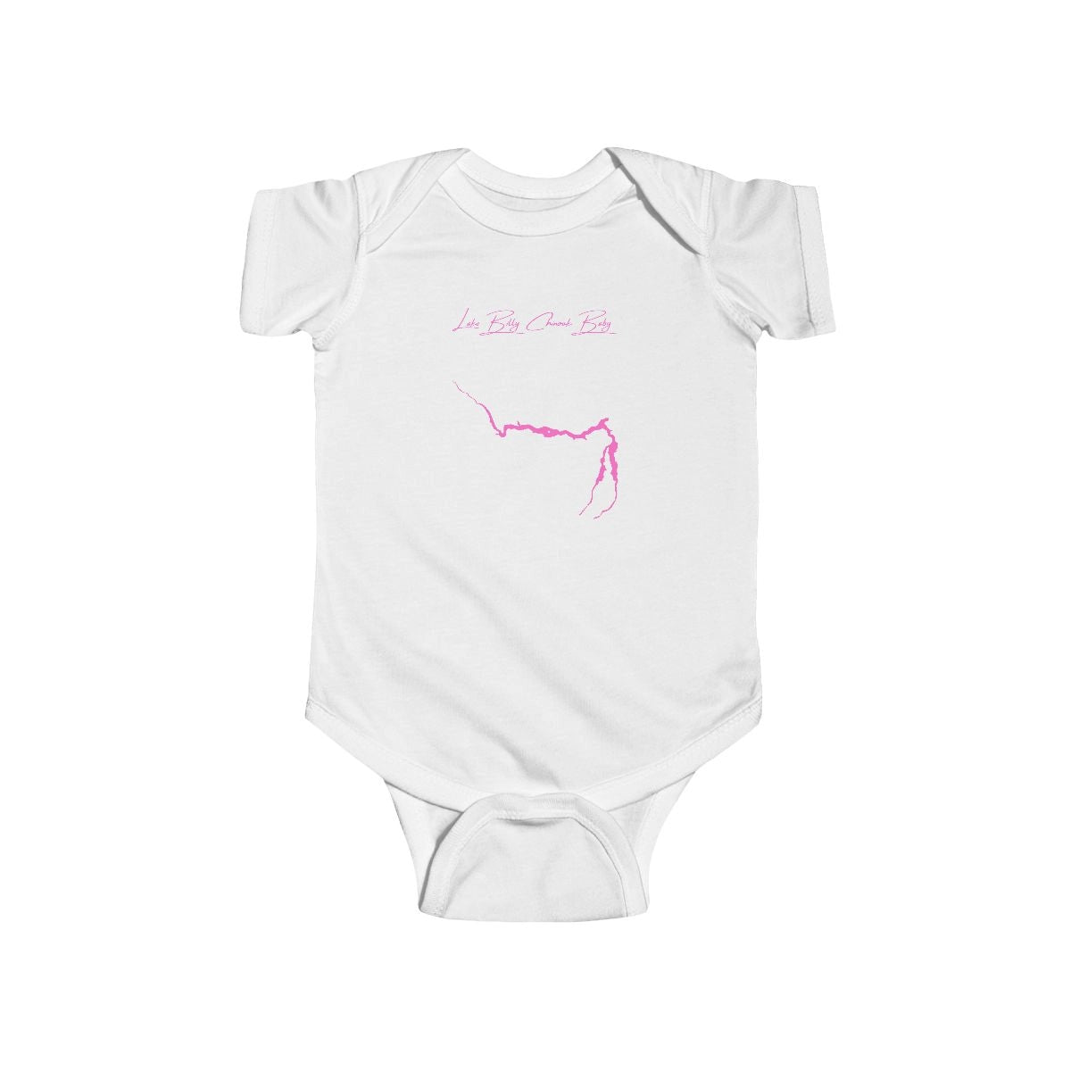Oregon  Lake  Billy  Chinook  Onesie  front  position  view  from  front  white.webp