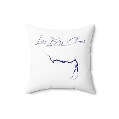 Oregon  Lake  Billy  Chinook  Pillow  front  position  view  from  back  16  x  16.webp