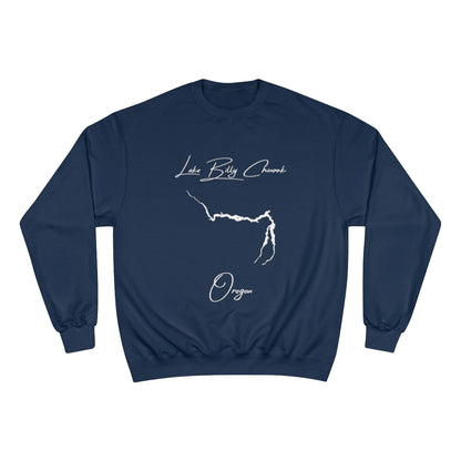Oregon  Lake  Billy  Chinook  Sweatshirt  front  position  view  from  front  navy.webp
