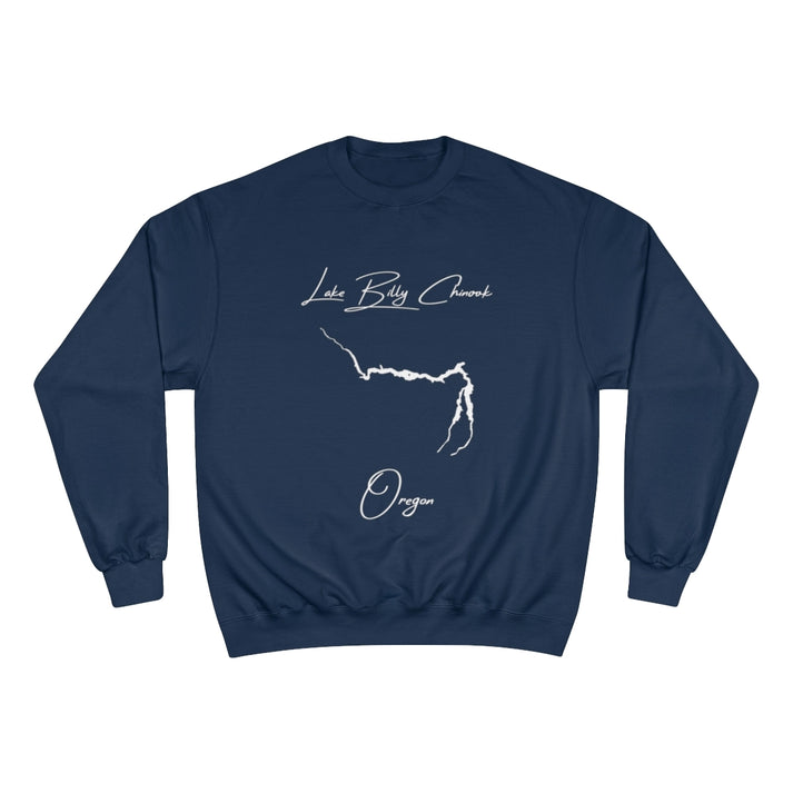 Oregon  Lake  Billy  Chinook  Sweatshirt  front  position  view  from  front  navy.webp