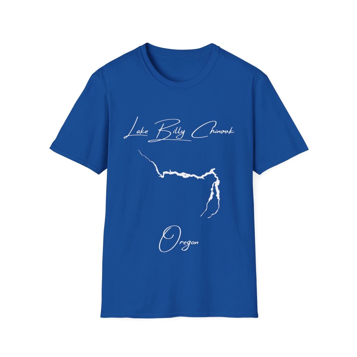 Oregon  Lake  Billy  Chinook  T-shirt  front  position  view  from  front  royal.webp