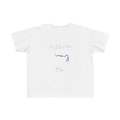 Oregon  Lake  Billy  Chinook  Toddler  T-shirt  front  position  view  from  front  white.webp