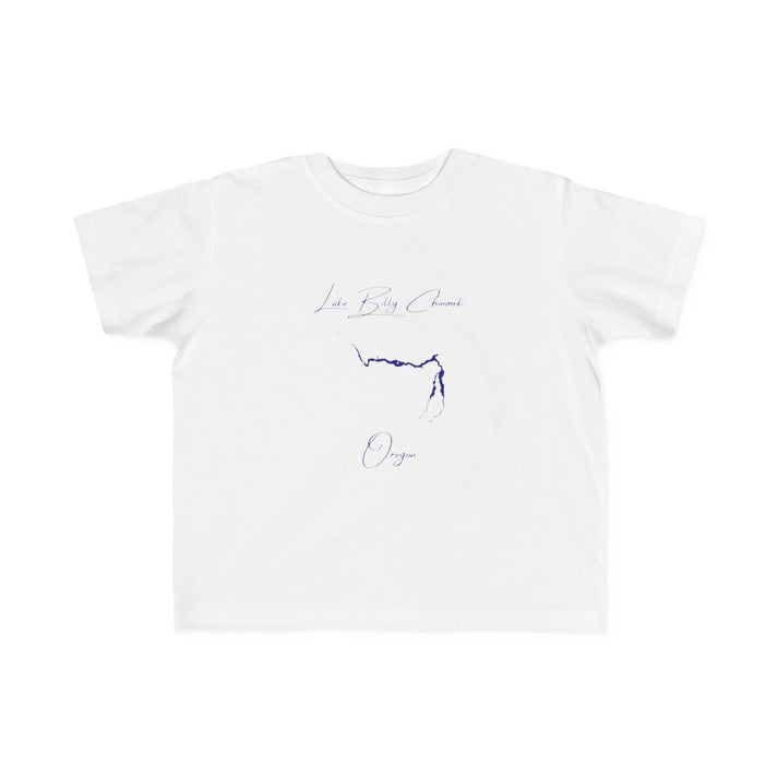 Oregon  Lake  Billy  Chinook  Toddler  T-shirt  front  position  view  from  front  white.webp