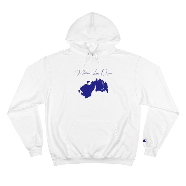 Oregon  Malheur  Lake  Hoodie  front  position  view  from  front  white.webp