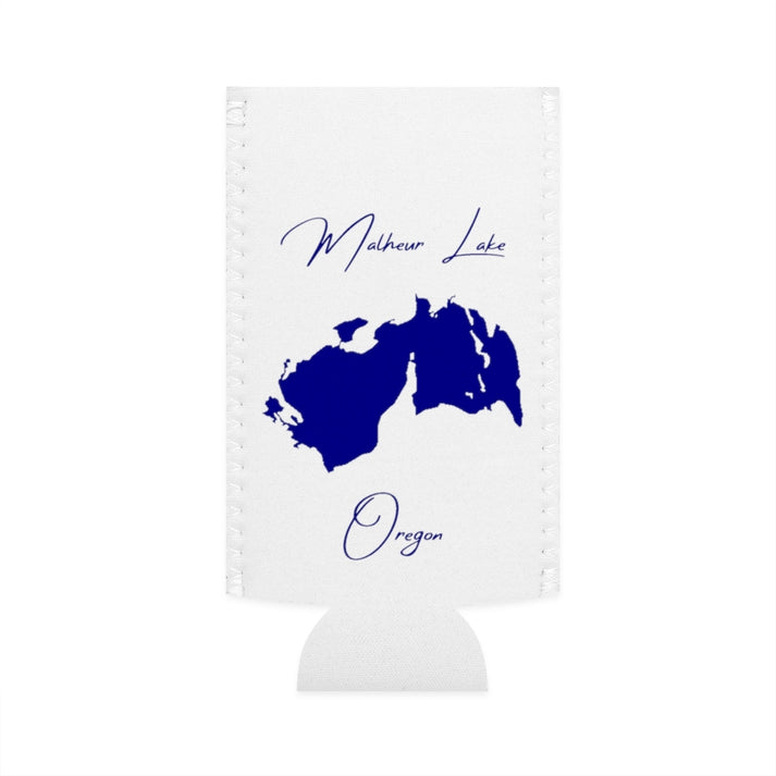 Oregon  Malheur  Lake  Slim  Can  Koozie  front  position  view  from  flat-front  white.webp