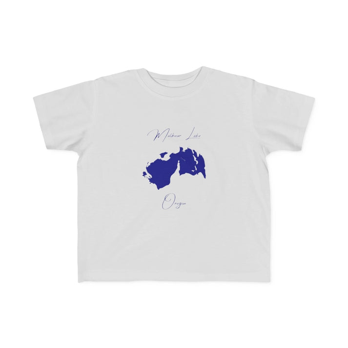 Oregon  Malheur  Lake  Toddler  T-shirt  front  position  view  from  front  silver.webp