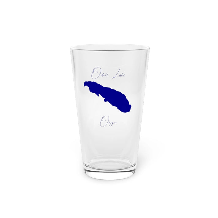 Oregon  Odell  Lake  16oz  Pint  Glass  front  position  view  from  front  16oz.webp