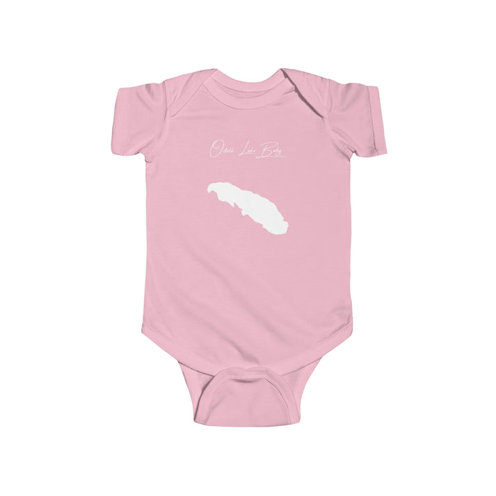 Oregon  Odell  Lake  Onesie  front  position  view  from  front  pink.webp