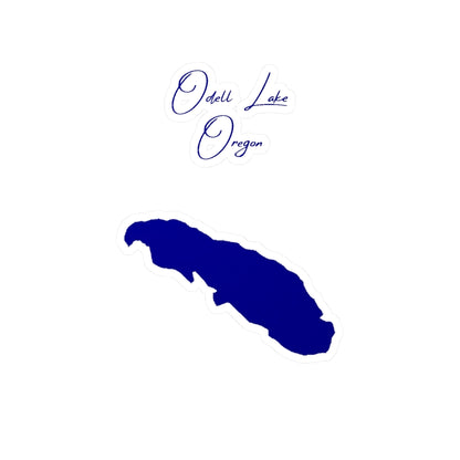 Oregon  Odell  Lake  Vinyl  Decal  other  position  view  from  front  4  x  6.webp
