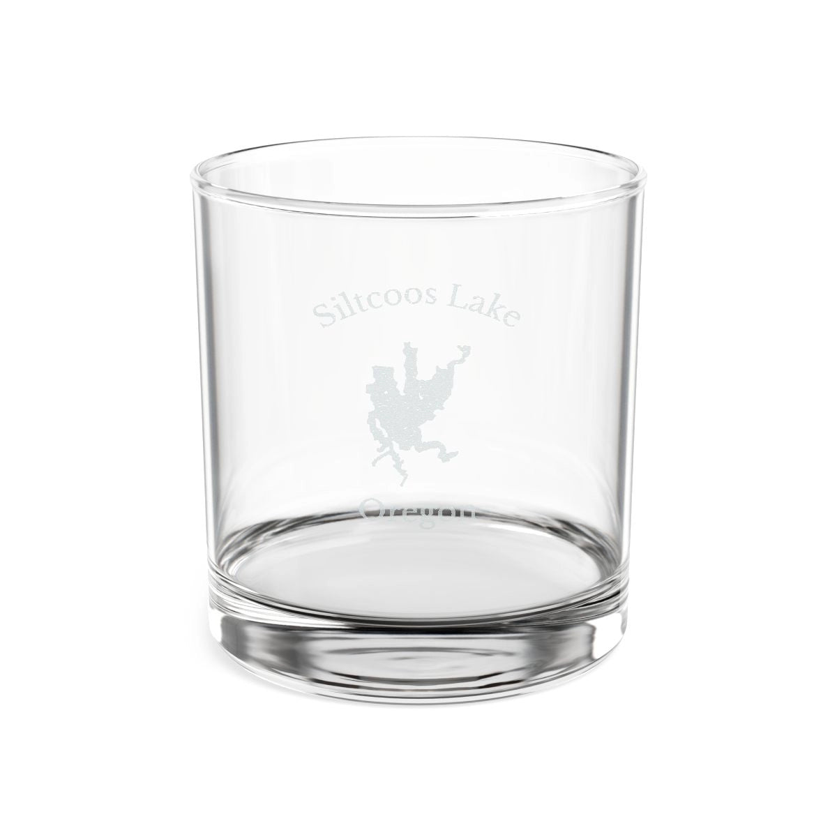 Oregon  Siltcoos  Lake  Engraved  Whiskey  Glass  other  position  view  from  front  10.5oz.webp