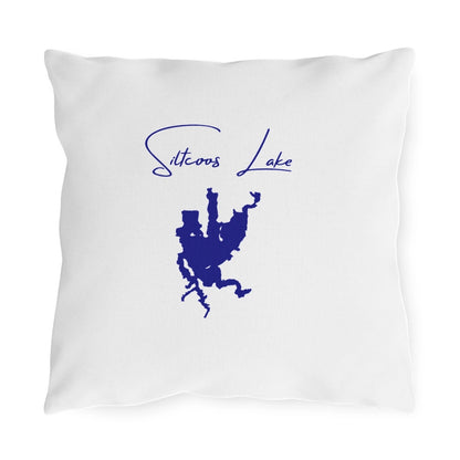 Oregon  Siltcoos  Lake  Outdoor  Pillow  front  position  view  from  front  16  x  16.webp