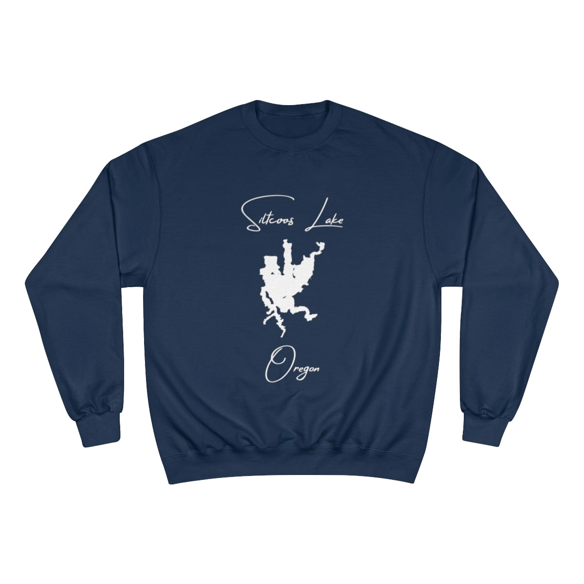Oregon  Siltcoos  Lake  Sweatshirt  front  position  view  from  front  navy.webp