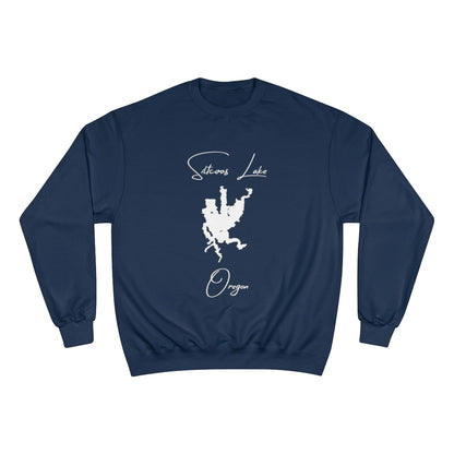 Oregon  Siltcoos  Lake  Sweatshirt  front  position  view  from  front  navy.webp