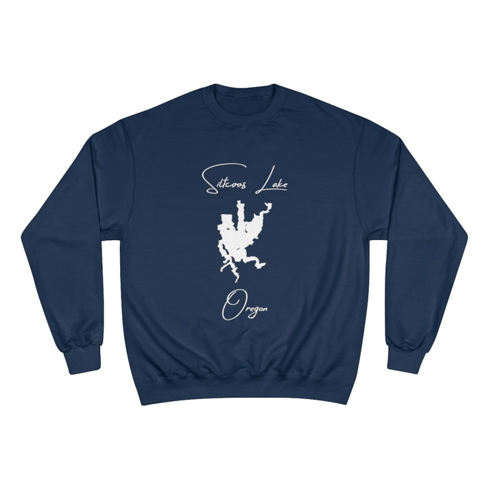 Oregon  Siltcoos  Lake  Sweatshirt  front  position  view  from  front  navy.webp
