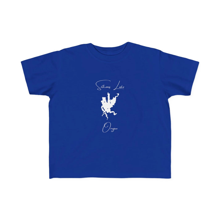 Oregon  Siltcoos  Lake  Toddler  T-shirt  front  position  view  from  front  royal.webp