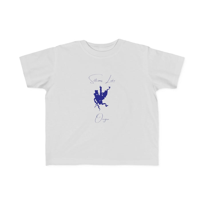 Oregon  Siltcoos  Lake  Toddler  T-shirt  front  position  view  from  front  silver.webp