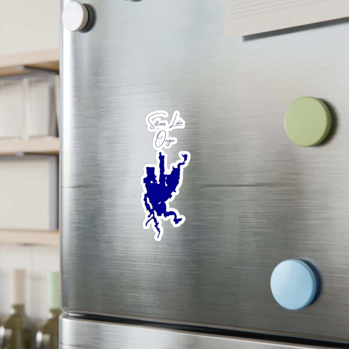 Oregon  Siltcoos  Lake  Vinyl  Decal  other  position  view  from  context-2  4  x  6.webp