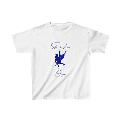 Oregon  Siltcoos  Lake  Youth  T-shirt  front  position  view  from  front  white.webp