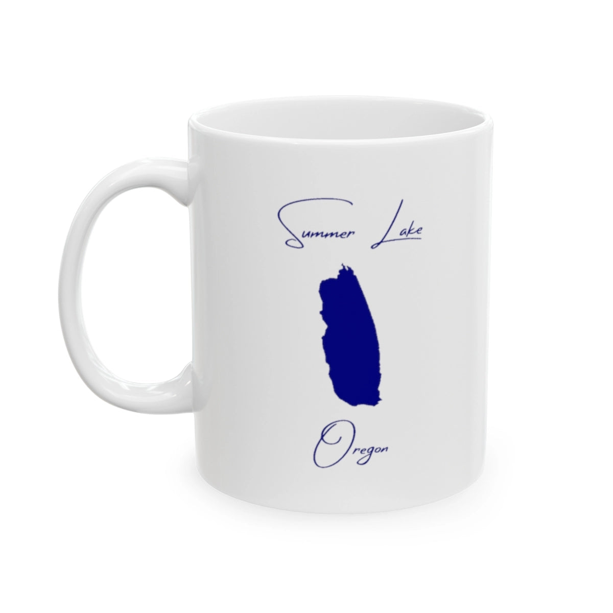 Oregon  Summer  Lake  Ceramic  Mug  other  position  view  from  left  11oz.webp
