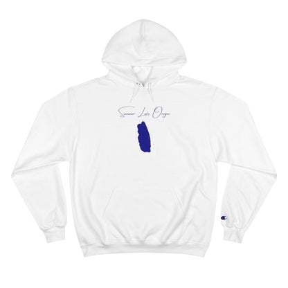 Oregon  Summer  Lake  Hoodie  front  position  view  from  front  white.webp