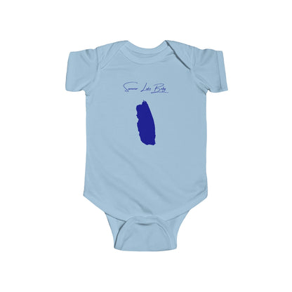 Oregon  Summer  Lake  Onesie  front  position  view  from  front  light  blue.webp