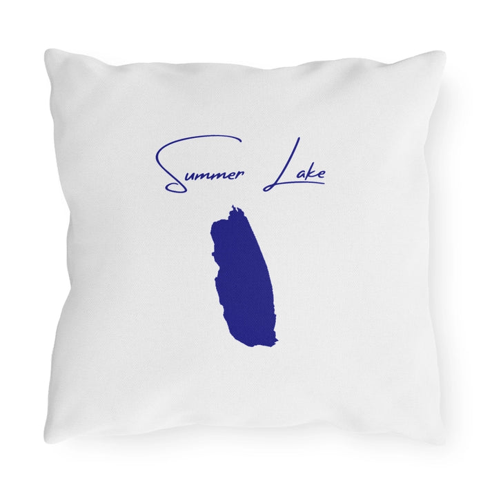 Oregon  Summer  Lake  Outdoor  Pillow  back  position  view  from  back  16  x  16.webp