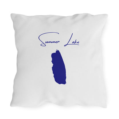 Oregon  Summer  Lake  Outdoor  Pillow  back  position  view  from  back  20  x  20.webp