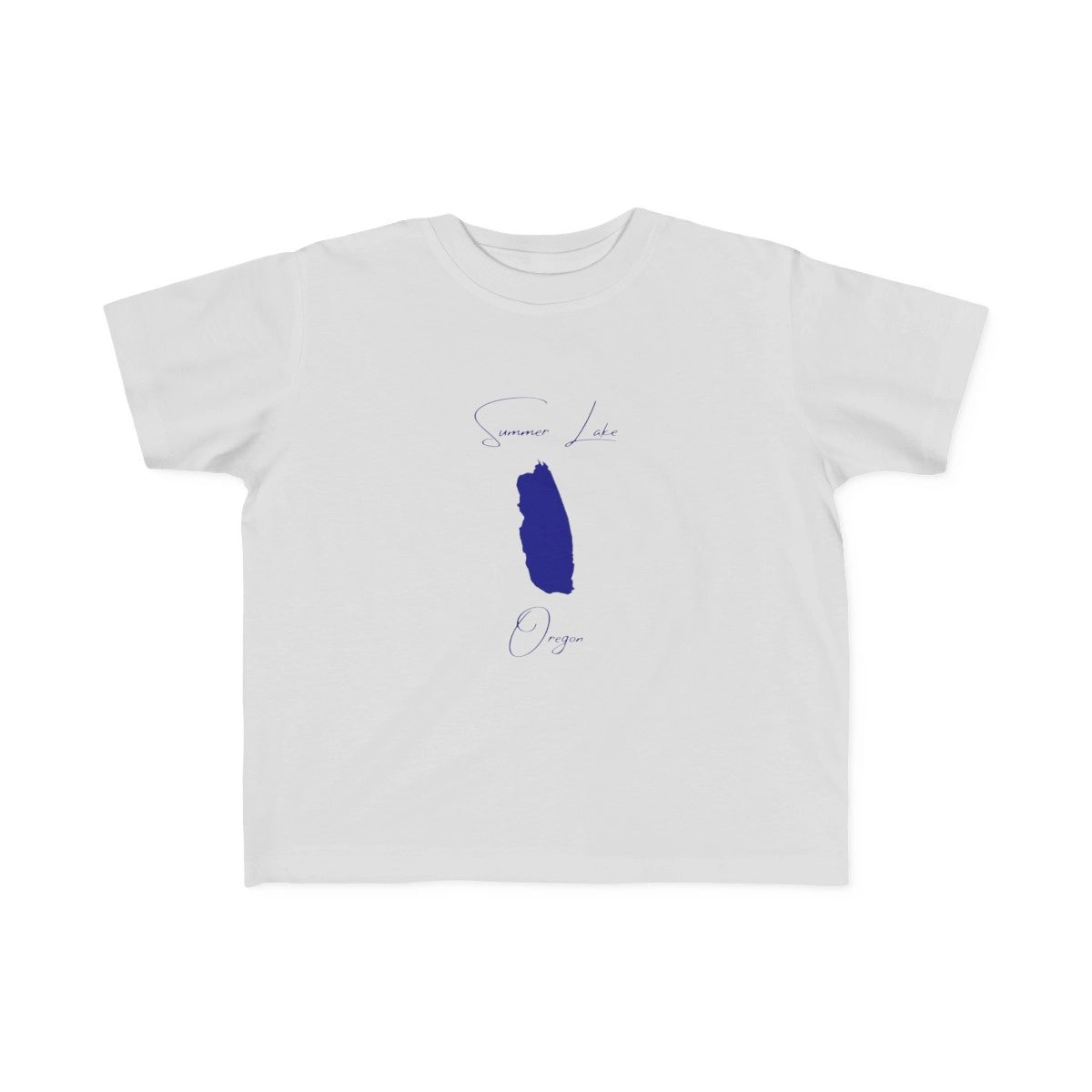 Oregon  Summer  Lake  Toddler  T-shirt  front  position  view  from  front  silver.webp